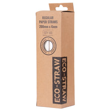 Load image into Gallery viewer, RETAIL SIZE PAPER STRAW - CARTON BUY
