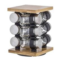 Load image into Gallery viewer, DAVIS &amp; WADDELL - ROMANO SPICE JAR SET WITH RACK
